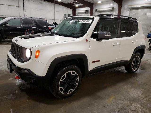 ZACCJBCT8GPD66398 - 2016 JEEP RENEGADE TRAILHAWK WHITE photo 1