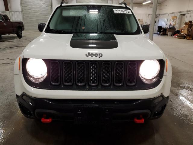 ZACCJBCT8GPD66398 - 2016 JEEP RENEGADE TRAILHAWK WHITE photo 5