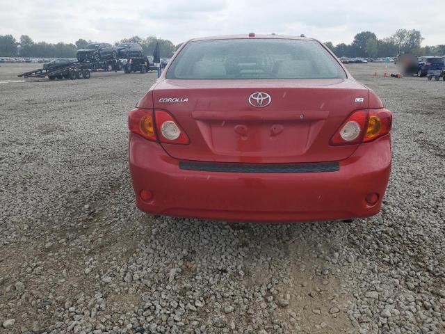 JTDBU4EE0AJ074040 - 2010 TOYOTA COROLLA BASE RED photo 6