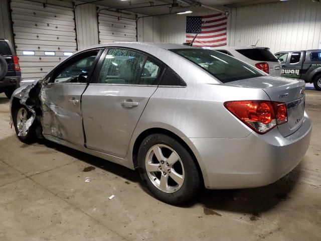 1G1PC5SB0D7186839 - 2013 CHEVROLET CRUZE LT SILVER photo 2