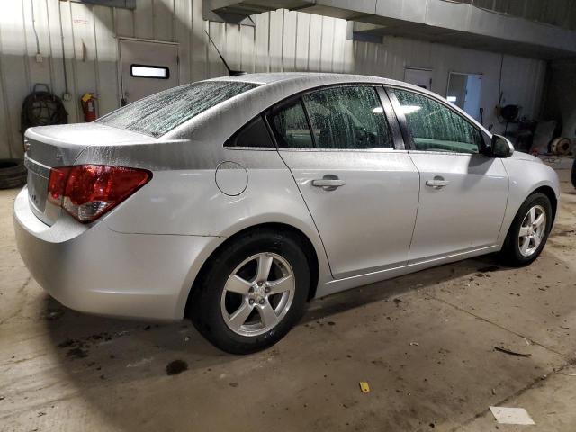 1G1PC5SB0D7186839 - 2013 CHEVROLET CRUZE LT SILVER photo 3