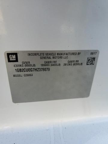 1GB2CUEG7HZ378079 - 2017 CHEVROLET SILVERADO C2500 HEAVY DUTY WHITE photo 13