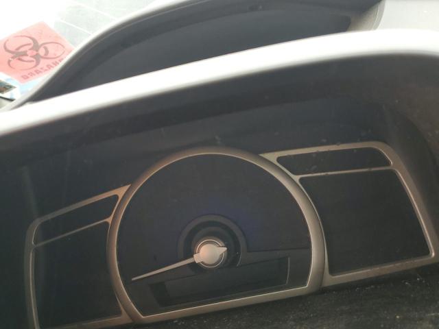 1HGFA16889L006961 - 2009 HONDA CIVIC EX BLACK photo 9