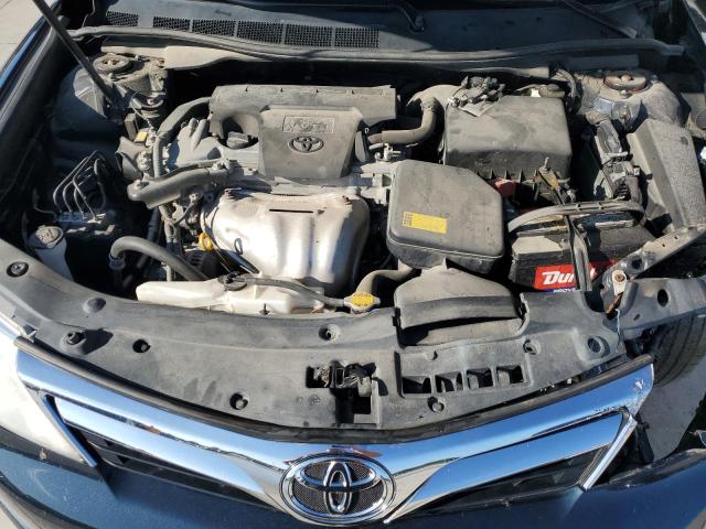 4T4BF1FKXCR212246 - 2012 TOYOTA CAMRY BASE BLUE photo 11