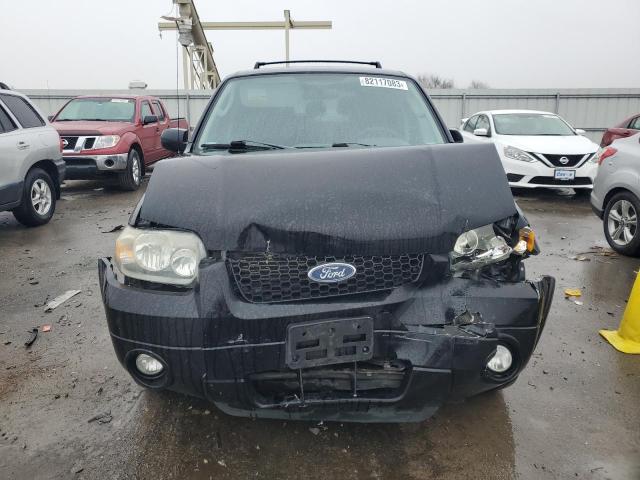 1FMYU93147KB69996 - 2007 FORD ESCAPE XLT BLACK photo 5