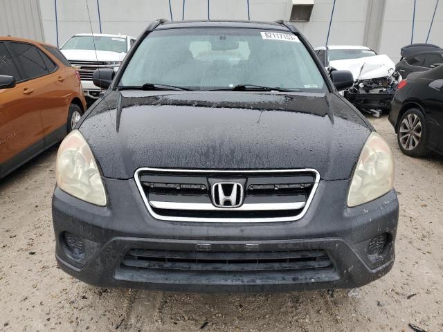 SHSRD685X5U303240 - 2005 HONDA CR-V LX BLACK photo 5