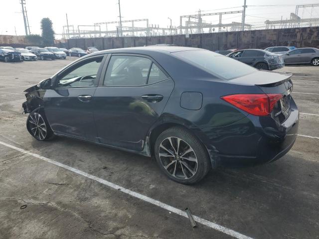 5YFBURHE7HP727106 - 2017 TOYOTA COROLLA L BLUE photo 2