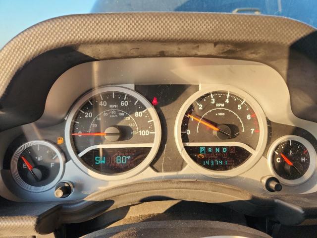 1J8FA54158L589606 - 2008 JEEP WRANGLER SAHARA შავი ფოტო 9