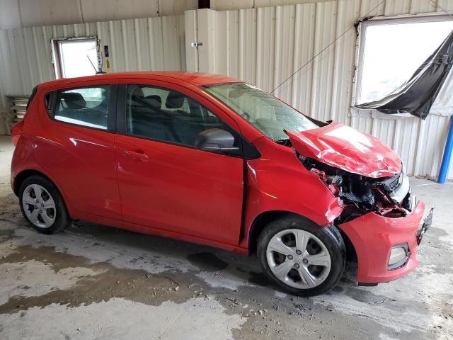 KL8CA6SA6MC708155 - 2021 CHEVROLET SPARK LS RED photo 4