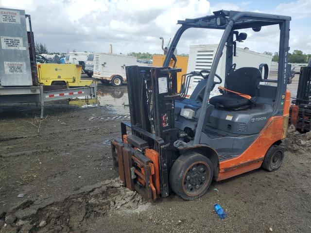8FGCU2562292 - 2014 TOYT FORKLIFT Orange Foto 2