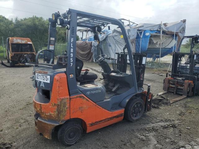 8FGCU2562292 - 2014 TOYT FORKLIFT Orange Foto 4