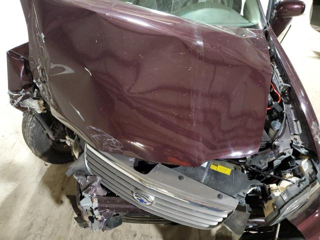 1G1NE52M9X6225764 - 1999 CHEVROLET MALIBU LS BURGUNDY photo 11