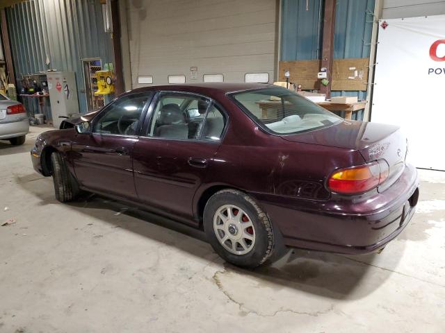 1G1NE52M9X6225764 - 1999 CHEVROLET MALIBU LS BURGUNDY photo 2