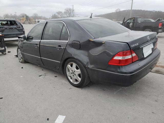 JTHBN36F540155591 - 2004 LEXUS LS 430 CHARCOAL photo 2