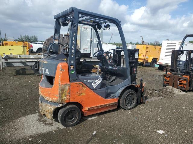 8FGCU2562902 - 2014 TOYT FORKLIFT ORANGE photo 4