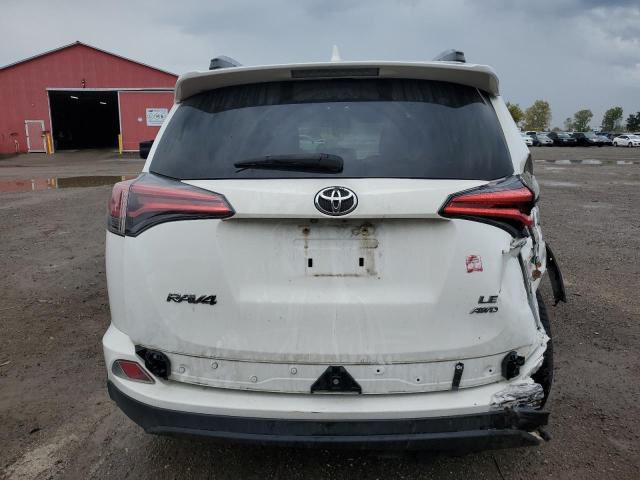 2T3BFREV2HW654666 - 2017 TOYOTA RAV4 LE WHITE photo 6