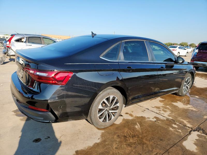 3VW5M7BU2RM099592 - 2024 VOLKSWAGEN JETTA S BLACK photo 3