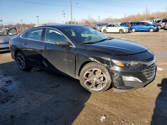 1G1ZD5ST3MF027351 - 2021 CHEVROLET MALIBU LT BLACK photo 4