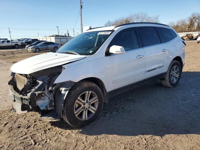 1GNKRGKD2GJ173358 - 2016 CHEVROLET TRAVERSE LT WHITE photo 1