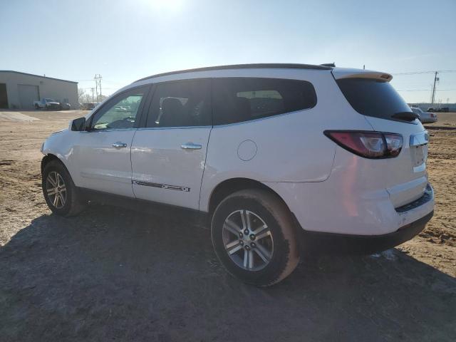 1GNKRGKD2GJ173358 - 2016 CHEVROLET TRAVERSE LT WHITE photo 2