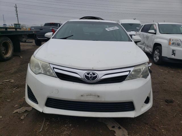 4T4BF1FK1CR254787 - 2012 TOYOTA CAMRY BASE WHITE photo 5