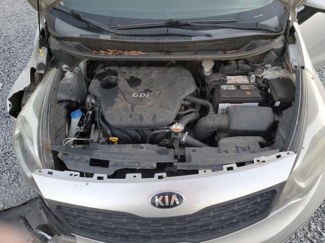 KNADM4A35F6435329 - 2015 KIA RIO LX SILVER photo 11