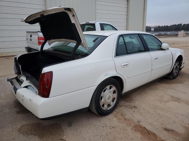 1G6KD54Y72U162989 - 2002 CADILLAC DEVILLE WHITE photo 3