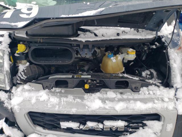 3C6URVJG1KE542144 - 2019 RAM PROMASTER 3500 HIGH ლურჯი ფოტო 12