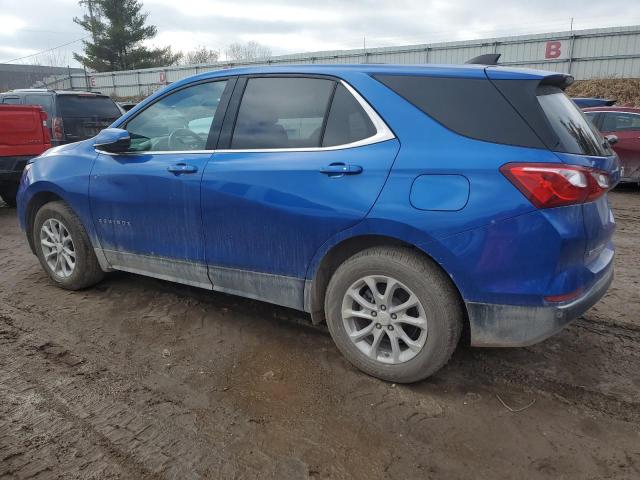 3GNAXUEV3KS545298 - 2019 CHEVROLET EQUINOX LT BLUE photo 2