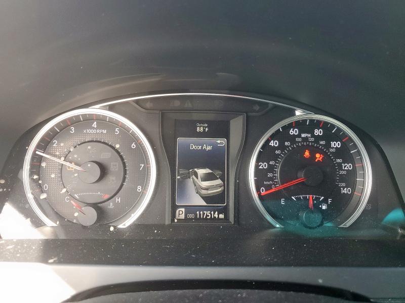 4T1BF1FK3GU244312 - 2016 TOYOTA CAMRY LE ნაცრისფერი ფოტო 9