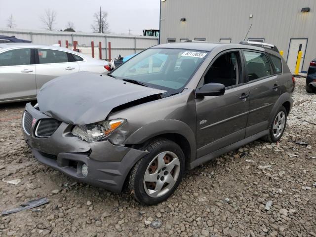 5Y2SL65826Z424611 - 2006 PONTIAC VIBE GRAY photo 1