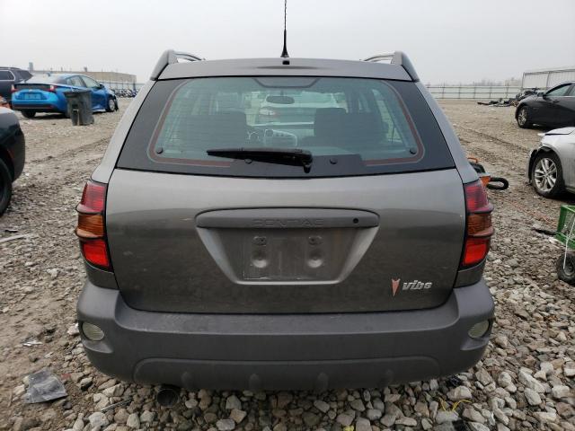 5Y2SL65826Z424611 - 2006 PONTIAC VIBE GRAY photo 6