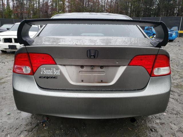 1HGFA16867L088332 - 2007 HONDA CIVIC EX BROWN photo 6