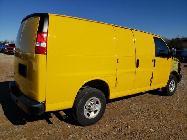 1GCWGAFP3M1246685 - 2021 CHEVROLET EXPRESS G2 YELLOW photo 3