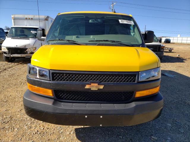 1GCWGAFP3M1246685 - 2021 CHEVROLET EXPRESS G2 YELLOW photo 5