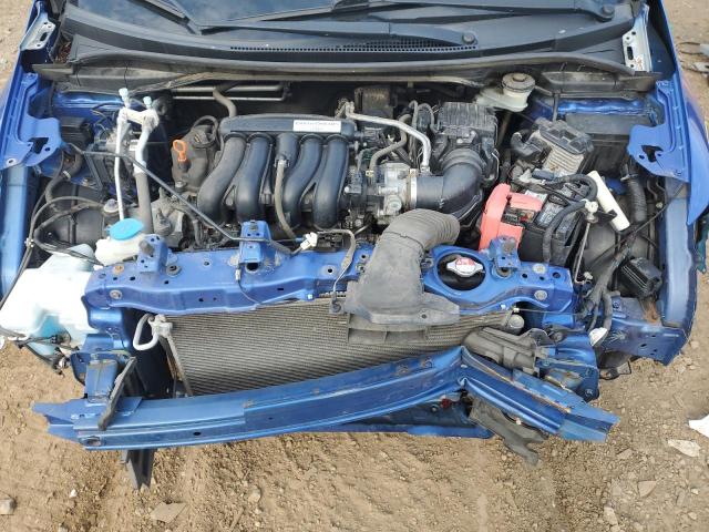 JHMGK5H58HS008156 - 2017 HONDA FIT LX BLUE photo 11