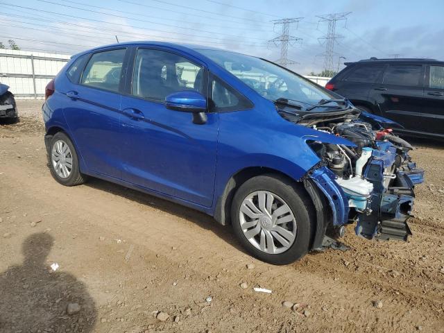 JHMGK5H58HS008156 - 2017 HONDA FIT LX BLUE photo 4