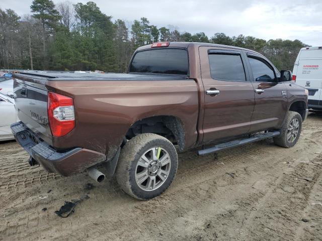 5TFAY5F15GX501316 - 2016 TOYOTA TUNDRA CREWMAX 1794 BROWN photo 3