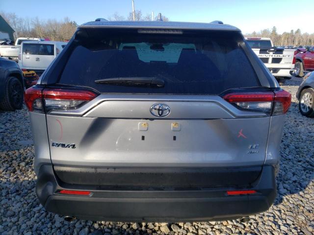 JTMF1RFV9MD075356 - 2021 TOYOTA RAV4 LE SILVER photo 6