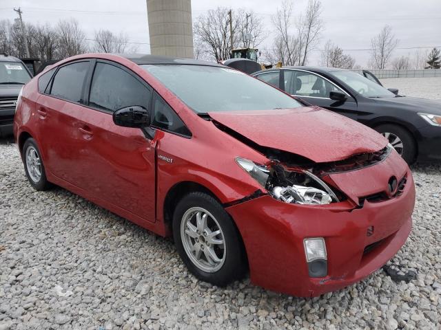 JTDKN3DU4B1418907 - 2011 TOYOTA PRIUS RED photo 4