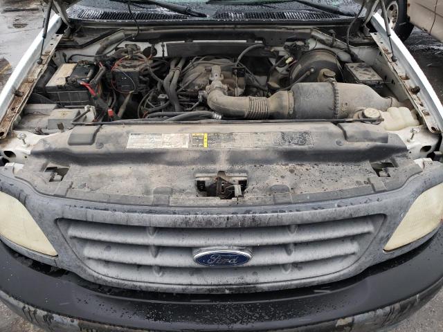 1FTZF17201NB19447 - 2001 FORD F150 WHITE photo 11