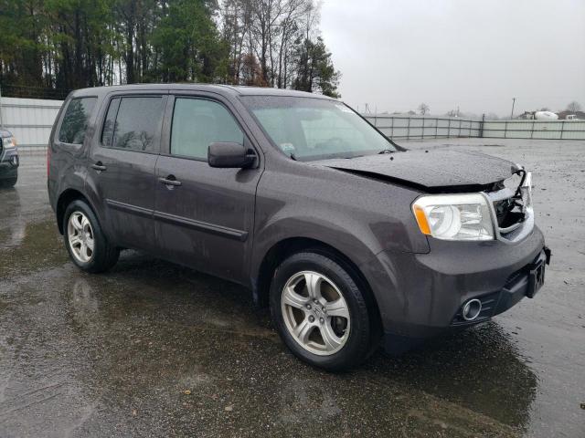 5FNYF4H51DB044508 - 2013 HONDA PILOT EXL BROWN photo 4