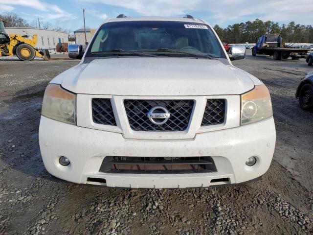 5N1BA08D98N619333 - 2008 NISSAN ARMADA SE WHITE photo 5