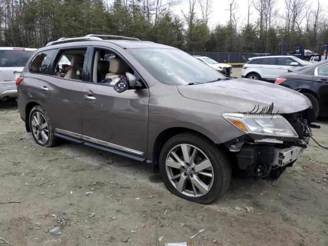 5N1AR2MM7EC638461 - 2014 NISSAN PATHFINDER S GRAY photo 4