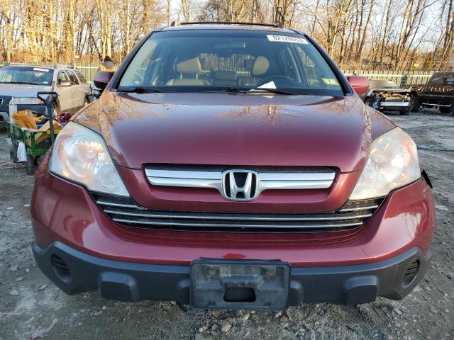 5J6RE48709L024886 - 2009 HONDA CR-V EXL RED photo 5