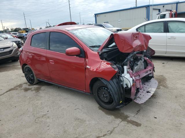 ML32AUHJ0NH005916 - 2022 MITSUBISHI MIRAGE ES RED photo 4