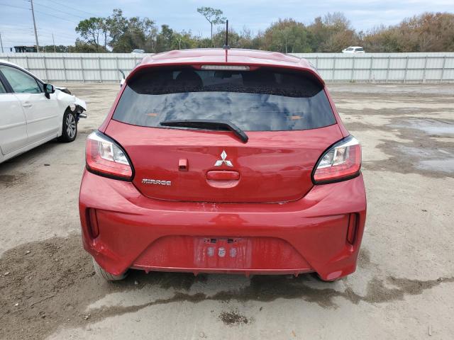 ML32AUHJ0NH005916 - 2022 MITSUBISHI MIRAGE ES RED photo 6