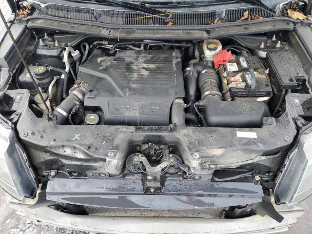 1FM5K8GT8GGB44276 - 2016 FORD EXPLORER SPORT GRAY photo 12