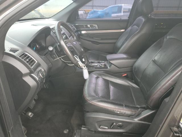 1FM5K8GT8GGB44276 - 2016 FORD EXPLORER SPORT GRAY photo 7