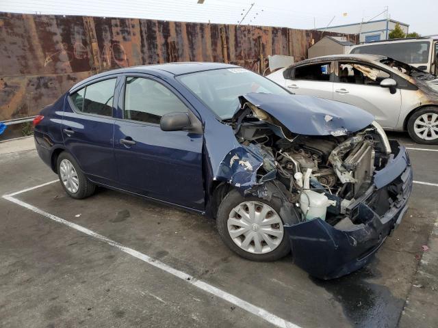 3N1CN7APXCL808319 - 2012 NISSAN VERSA S BLUE photo 4